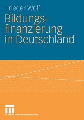 Book cover for Bildungsfinanzierung in Deutschland