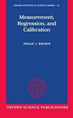 Cover of Measurement, Regression, and Calibration