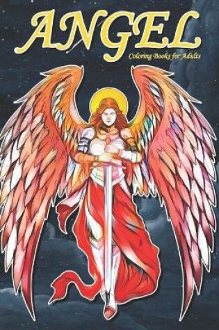 Cover of Angel Coloring Books for Adults