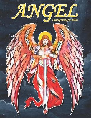 Book cover for Angel Coloring Books for Adults