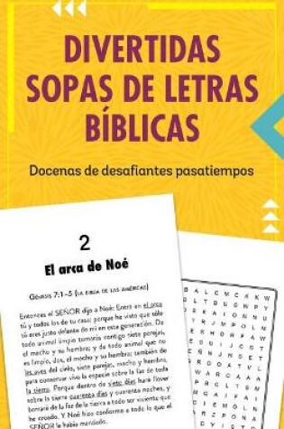 Cover of Divertidas Sopas de Letras Biblicas