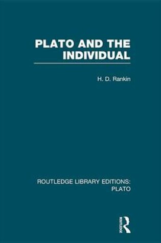 Cover of Plato and the Individual