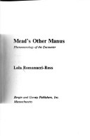 Book cover for Mead's Other Manus