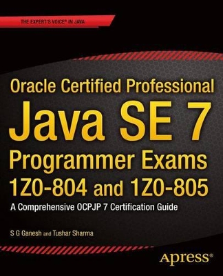 Cover of Oracle Certified Professional Java Se 7 Programmer Exams 1z0-804 and 1z0-805