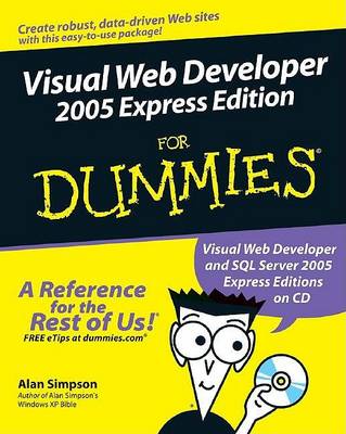 Book cover for Visual Web Developer 2005 Express Bonus Kit For Dummies