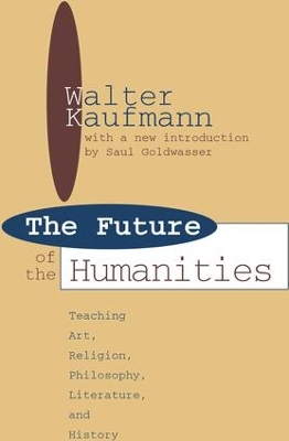 Book cover for Future of the Humanities
