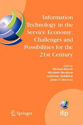 Cover of Information Technology in the Service Economy
