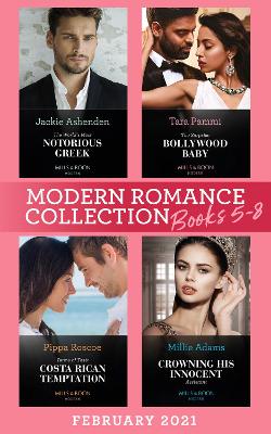 Book cover for Modern Romance February 2021 Books 5-8