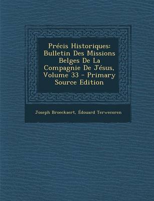 Book cover for Precis Historiques