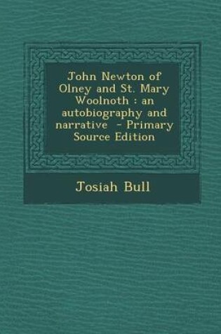 Cover of John Newton of Olney and St. Mary Woolnoth