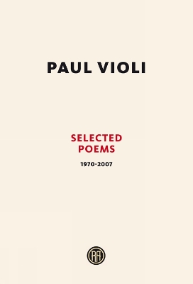 Book cover for Paul Violi