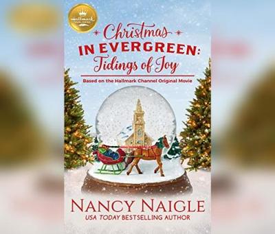 Book cover for Christmas in Evergreen: Tidings of Joy