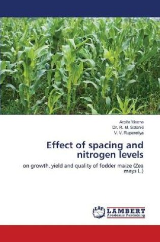 Cover of Effect of spacing and nitrogen levels