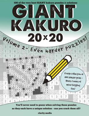 Book cover for Giant Kakuro Volume 2