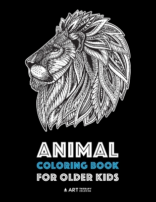 Book cover for Animal Coloring Book for Older Kids