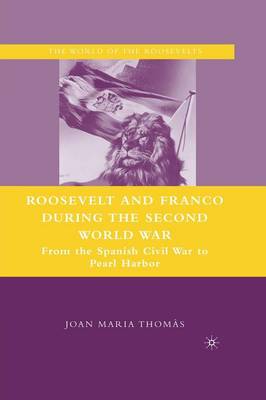 Cover of Roosevelt and Franco during the Second World War