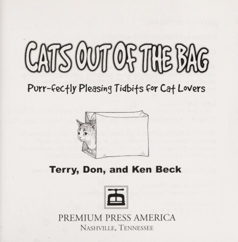 Book cover for Cats Out of the Bag