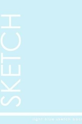 Cover of Light Blue Sketch Book