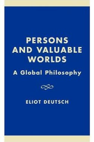 Cover of Persons and Valuable Worlds