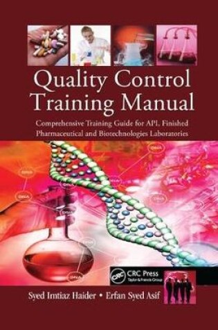 Cover of Quality Control Training Manual