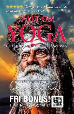 Book cover for Allt om yoga - största faktaboken om yoga på svenska (ljudboken ingår!)