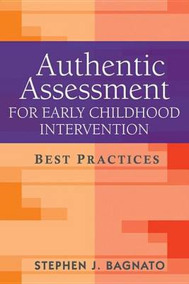 Book cover for Authentic Assessment for Early Childhood Intervention