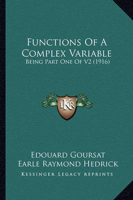 Book cover for Functions of a Complex Variable Functions of a Complex Variable