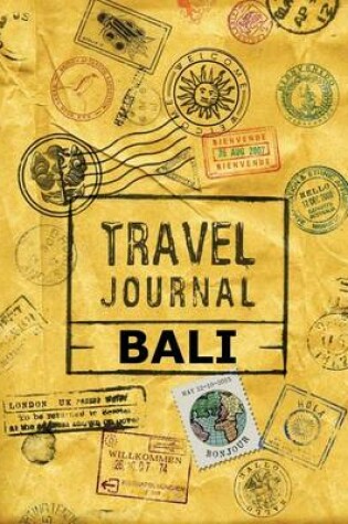 Cover of Travel Journal Bali