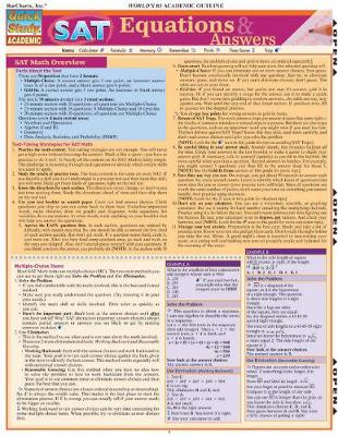 Book cover for Sat Equations & Answers