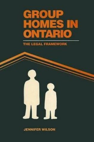 Cover of Group Homes in Ontario
