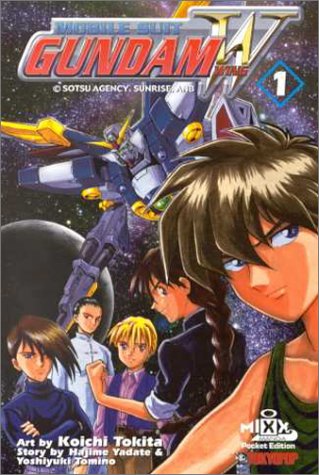 Book cover for Gundam Wing