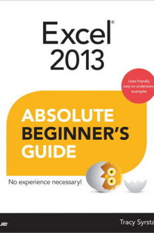 Cover of Excel 2013 Absolute Beginner's Guide