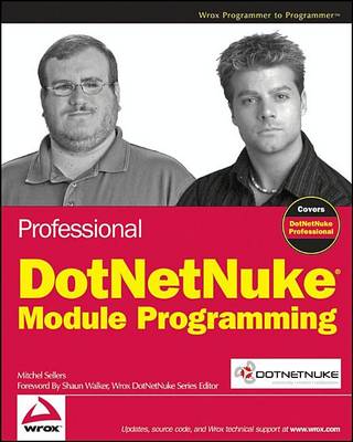 Book cover for Professional DotNetNuke Module Programming