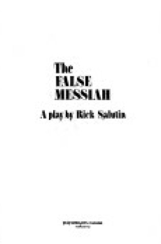 Cover of The False Messiah