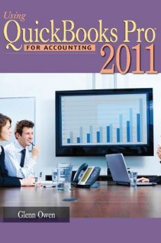 Cover of Using Quickbooks Pro 2011 for Accounting (with CD-ROM)
