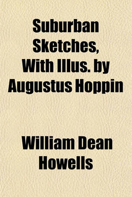 Book cover for Suburban Sketches, with Illus. by Augustus Hoppin