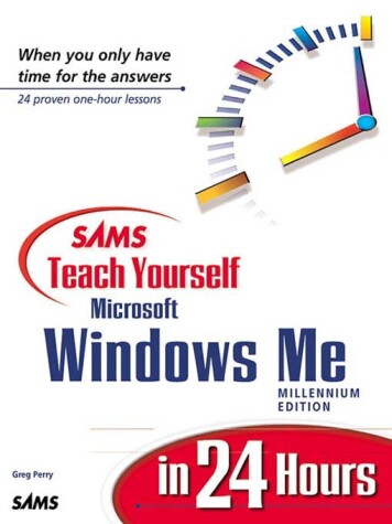 Book cover for Sams Teach Yourself Microsoft Windows ME Millennium Edition in 24 Hours