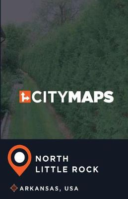 Book cover for City Maps North Little Rock Arkansas, USA