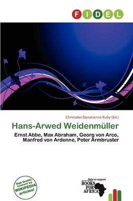 Book cover for Hans-Arwed Weidenm Ller