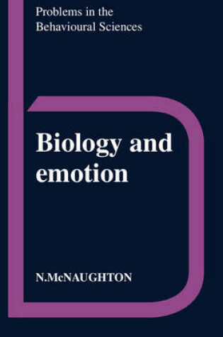 Cover of Biology and Emotion