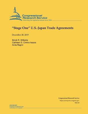 Book cover for "Stage One" U.S.-Japan trade Agreements