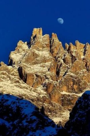 Cover of View of the Moon Over the Dolomites Journal