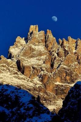 Book cover for View of the Moon Over the Dolomites Journal