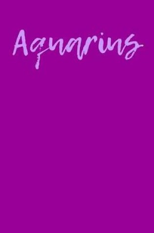 Cover of Aquarius