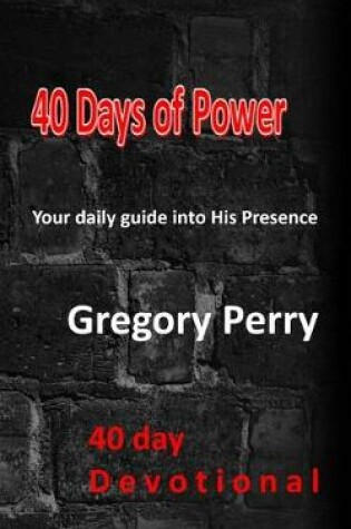 Cover of 40 Days of Power