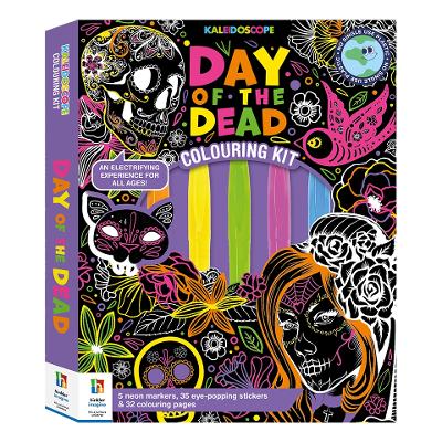 Cover of Kaleidoscope Colouring Kit Day of the Dead