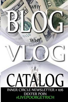 Book cover for Why Blog - Why Vlog - I Catalog! Inner Circle Newsletter #106