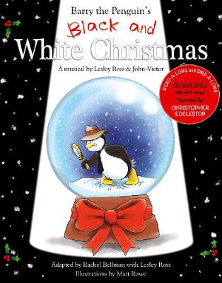 Book cover for Barry the Penguin's Black and White Christmas