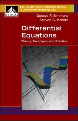 Book cover for Differential Equations: Theory, Technique, and Practice