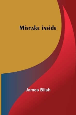 Cover of Mistake inside